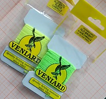 VENIARD  GLO-BRITE  SUEDE  CHENILLE синель - мохнатая ниточка для формирования тела мушек типа Червяк  ( суйде)