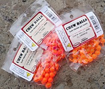CHEW BALLS  мягкая прочная икра Кижуча   лосося для Камчатского настроя на гольца мальму хариуса ленка Для мушек 