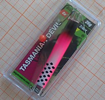 Оригинальная Блесна тасманский дьявол  розовая бомба № 82  -- 26 грамм Розовый тасман гп лосося оригинальный