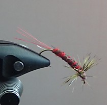 Мушка на хариуса Натуралка Классика тело Конский  Волос   крючок Япония фирмы Маруто # 10