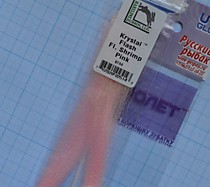 люрек нарелайнер  кристалл  Розовая Креветка