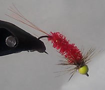 Уловистые грузовые мушки на Хариуса мелкого ленка ручьевую Форель мальму пеструшку каменку на крючках Мустад # 10 с длинным телом из синели SUPERFLU  Cristal Chenille -Small