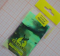 VENIARd  UV FILM PEACOCK  тонкая полупрозрачная пленка  для крылышек   и спинок мушек  размер 250  на 100 мм