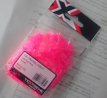 TEXTREME  ICE - TRANSLUCENT ` 123 Фл Розовый  15 мм - 2 метра