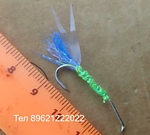 мушки мормышки на крупную корюшку зубаря мыс Лазарев Джаоре Чукотка Дудинка Серебряный Стример № 7 мм Крыло мобискин голубого свечения Кеймура Тохо Бородка люрекс Кристалл и Кеймура и Фосфор Антрон УФ Синий от Текстрим тело FL Chantrese WAPSI