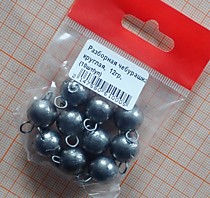 Грузик. разборная чебурашка вес 12 грамм грузик для стримеров на горбушу и резины на горбушу и форель ленка хариуса окуня ( цена за 10 штук )