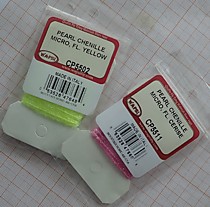 WAPSI PEARL CHENILLE MICRO Синель   Жемчужная  полупрозрачная микро для мушек на омуля. хариуса фирмы Вапси США