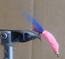 Мушки на Кольский Стример Яркая Креветка на Кумжу Арктического Гольца # 6 Симу Мальму Гольца кумжу Maruto C40 HW # 6  крупный Хариус  Ленок