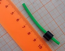 Кивок на 5орюшку силиконовый Зеленый  :60 мм - 4 грамма 
